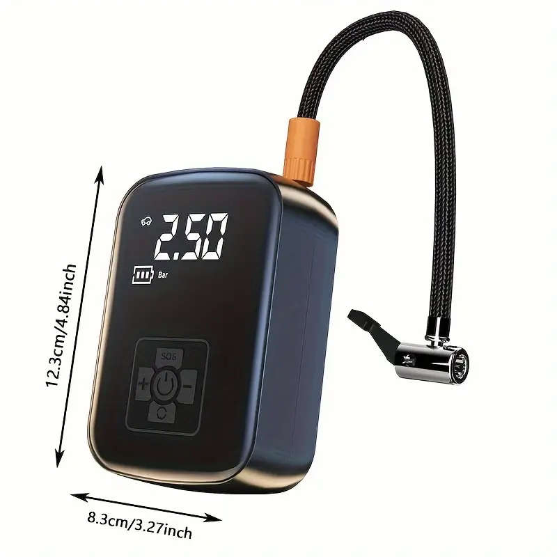 ELECTRICAL CAR AIR PUMP - PORTABLE AND WIRELESS