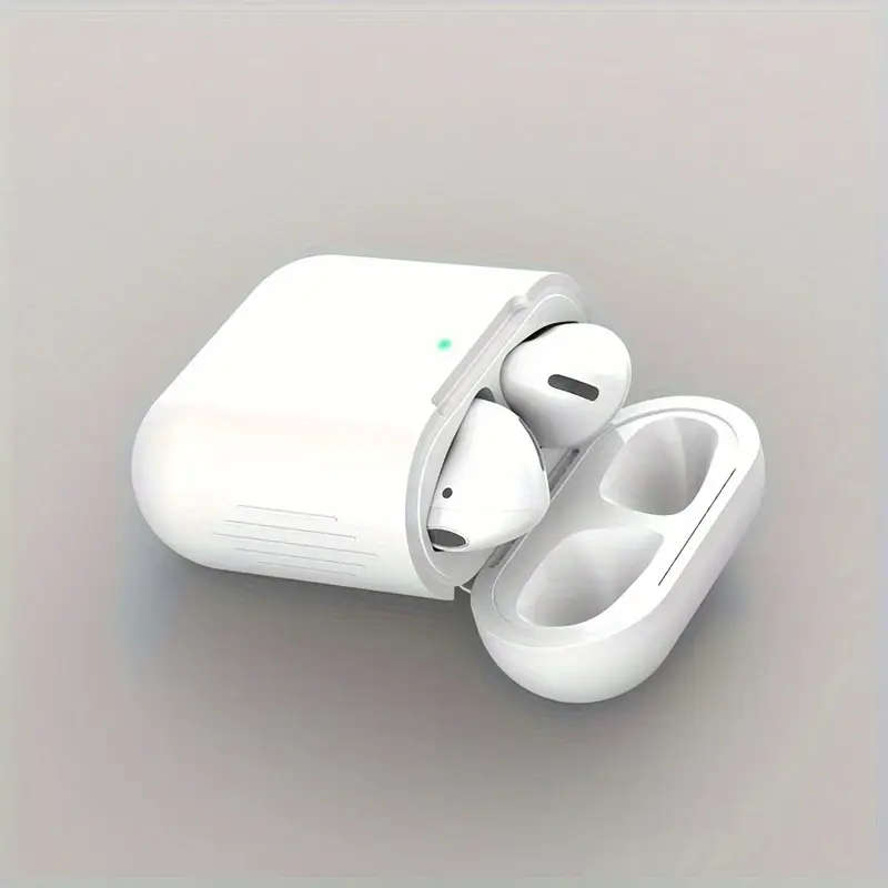PROTECTIVE SILICONE CASE FOR AIRPODS - WHITE