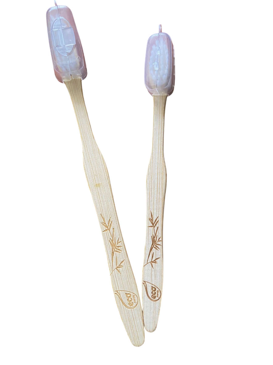 Bamboo Toothbrushes 2 pack