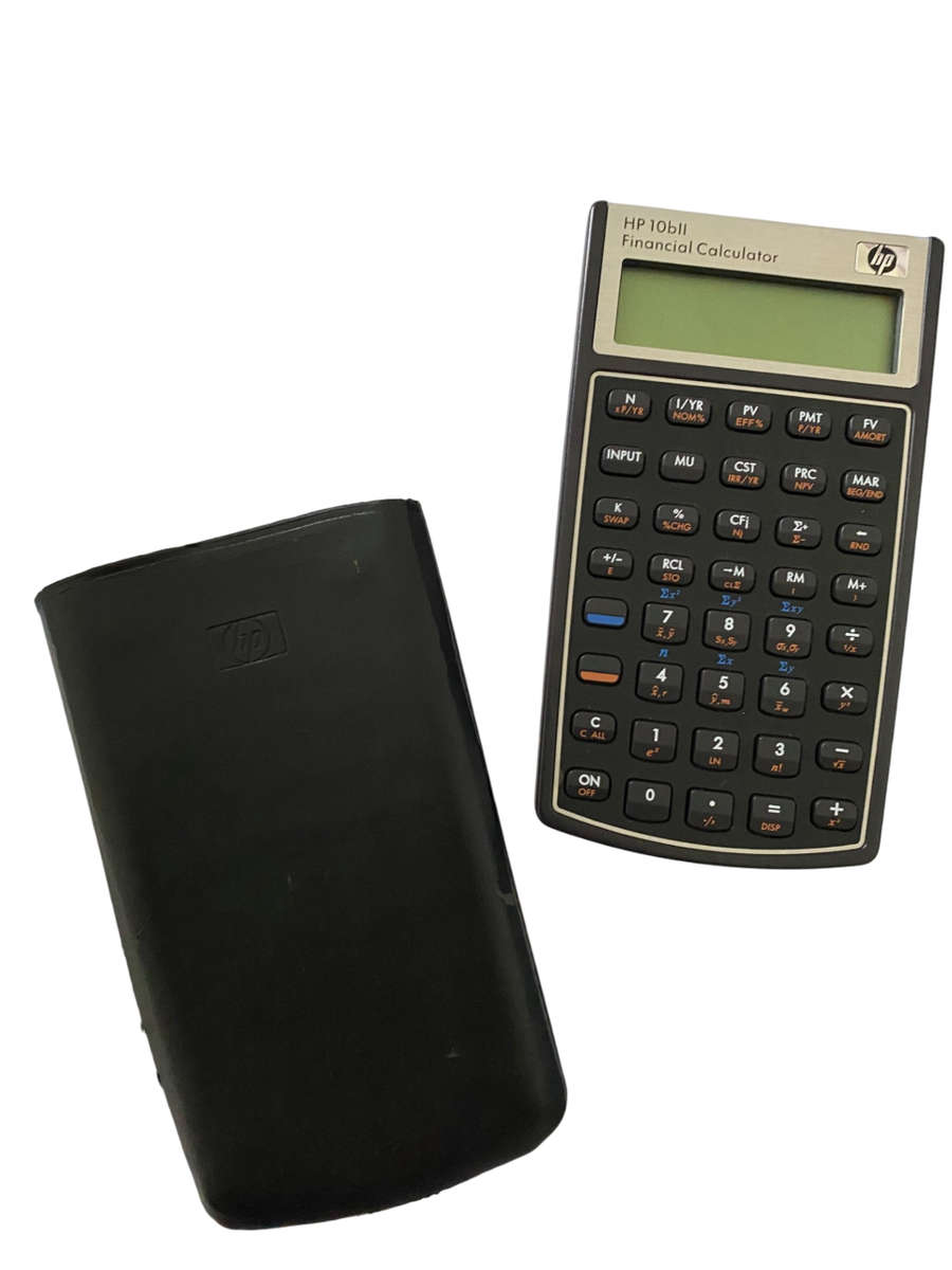 HP 10bII Financial calculator