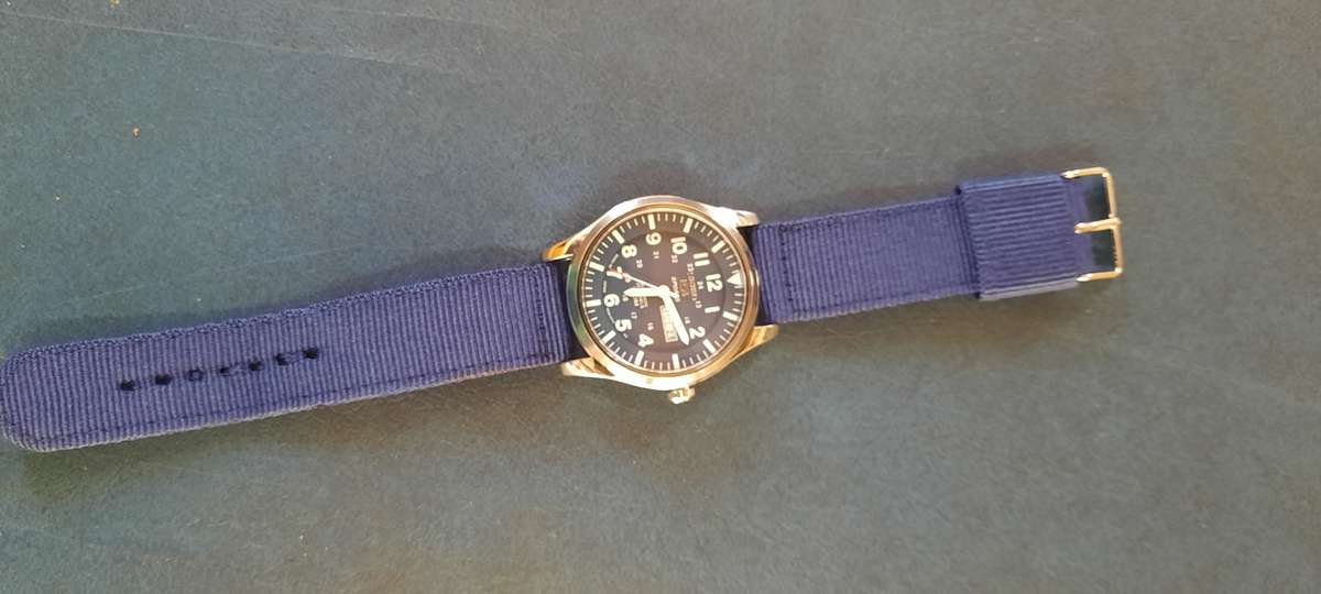 SEIKO BLUE FIELD DEMO WATCH