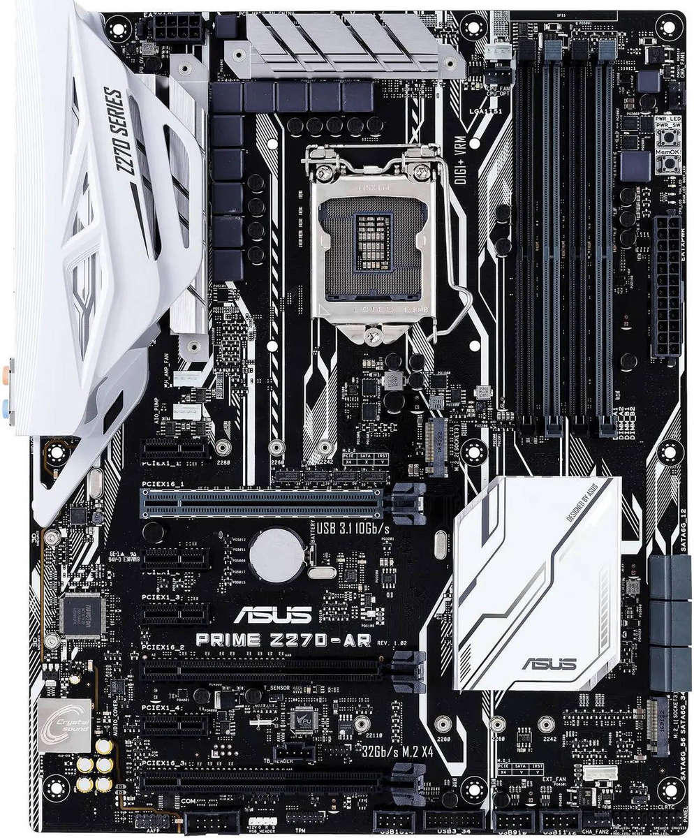 Asus PRIME Z270-AR - 6th/7th Gen - Gaming Motherboard - * Excellent Condition - Warranty