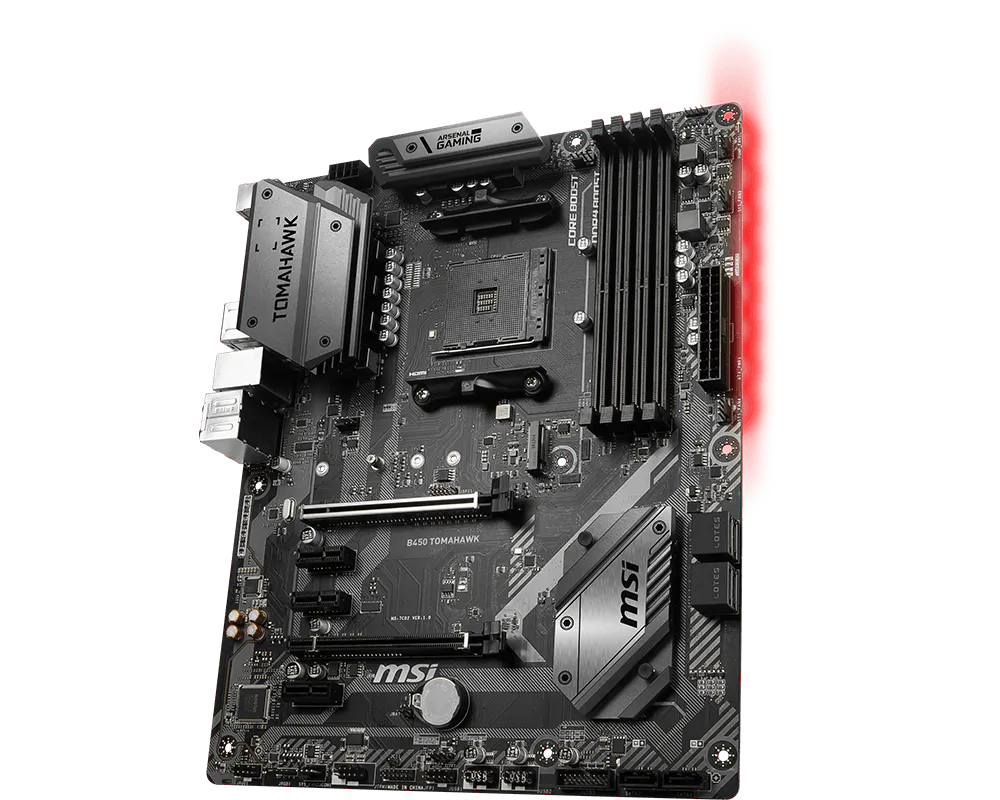 MSI B450 TOMAHAWK - Gaming Motherboard - Excellent Condition - Warranty