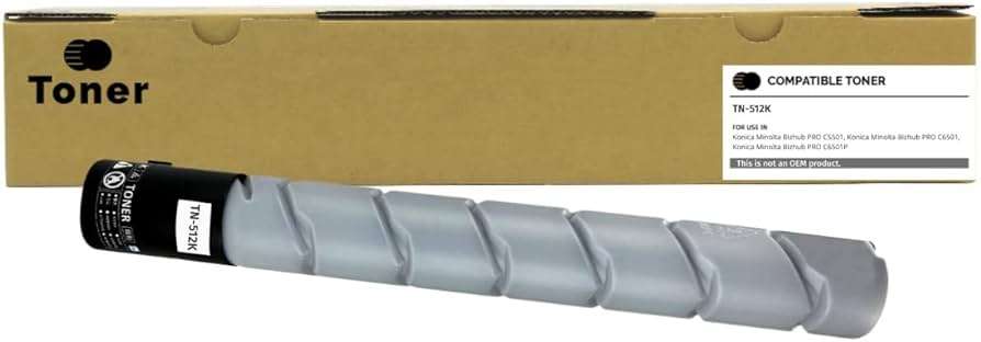 Konica Minolta TN512 TN513 TN514 TN515 TN516 TN324 toner cartridge compatible  BLACK