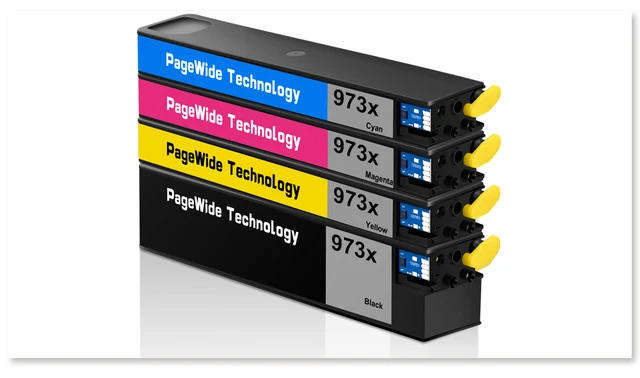 HP 973X ink cartridge  compatible cyan/magenta/yellow/black