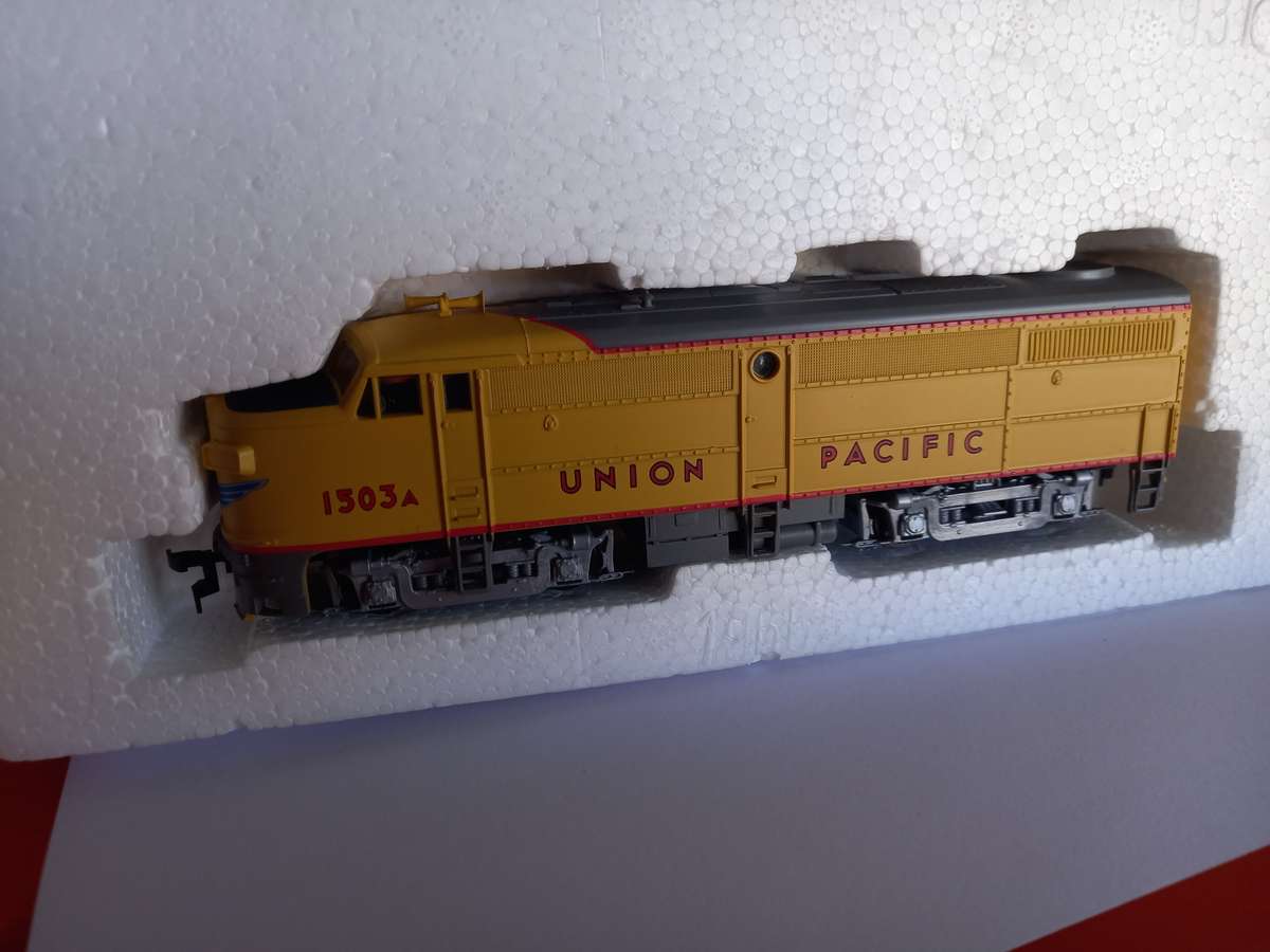 Model Trains - Union Pacific locomotive- still in original box.