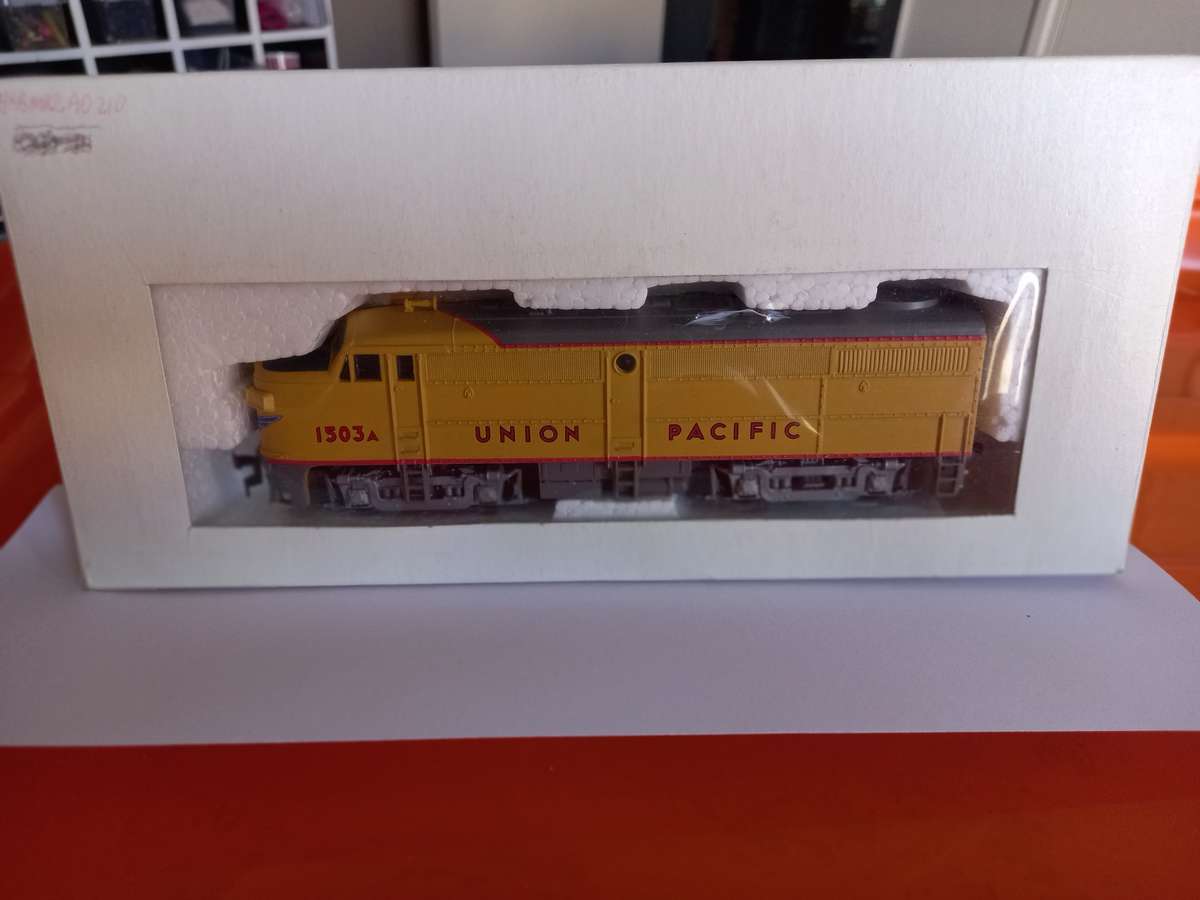 Model Trains - Union Pacific locomotive- still in original box.