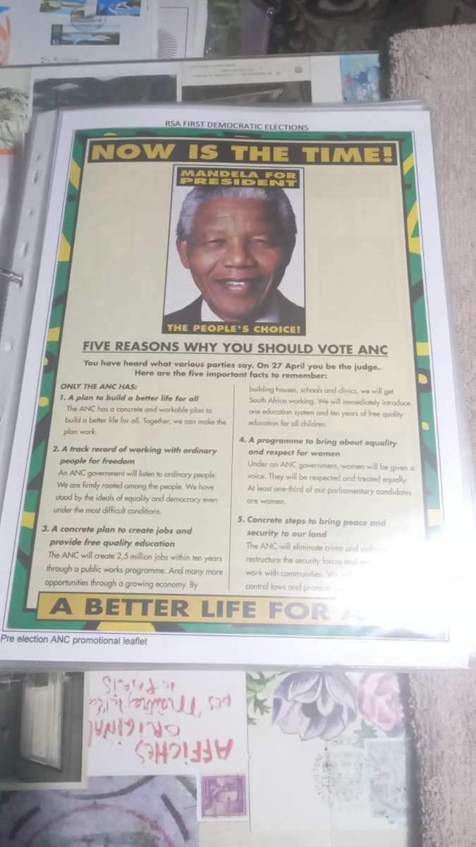 Nelson Mandela - Comprehensive collection of his life - 54 pages