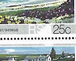 RSA - SACC 555 - SA Beaches - Variety - large white spot through RSA