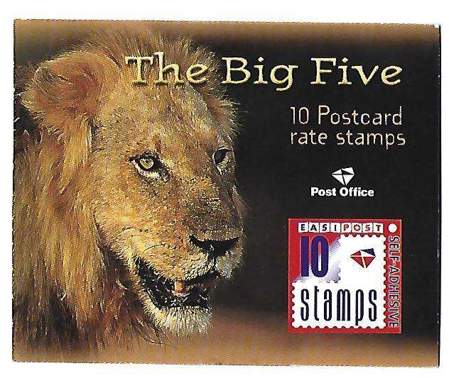 RSA Booklet no 68 SACC 1752 - Big 5 - Dated 10/10/2005 - **mint