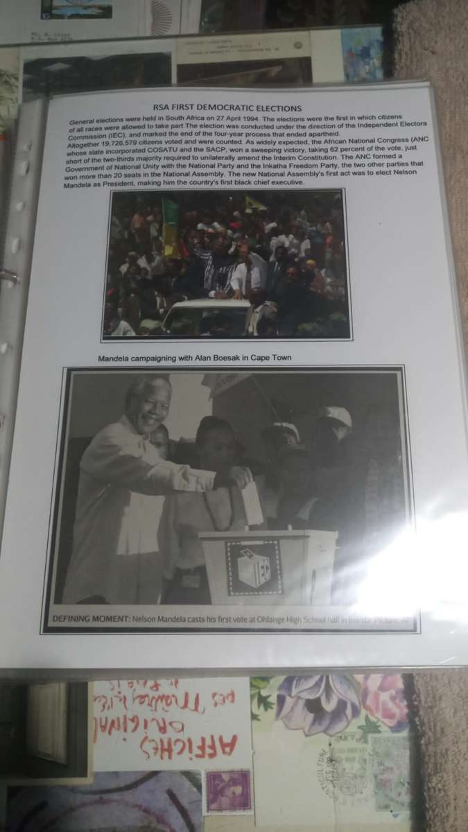 Nelson Mandela - Comprehensive collection of his life - 54 pages