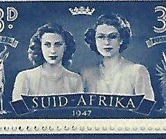 Union of SA- SACC 112a - Royal visit - Variety - Black eyed Princess