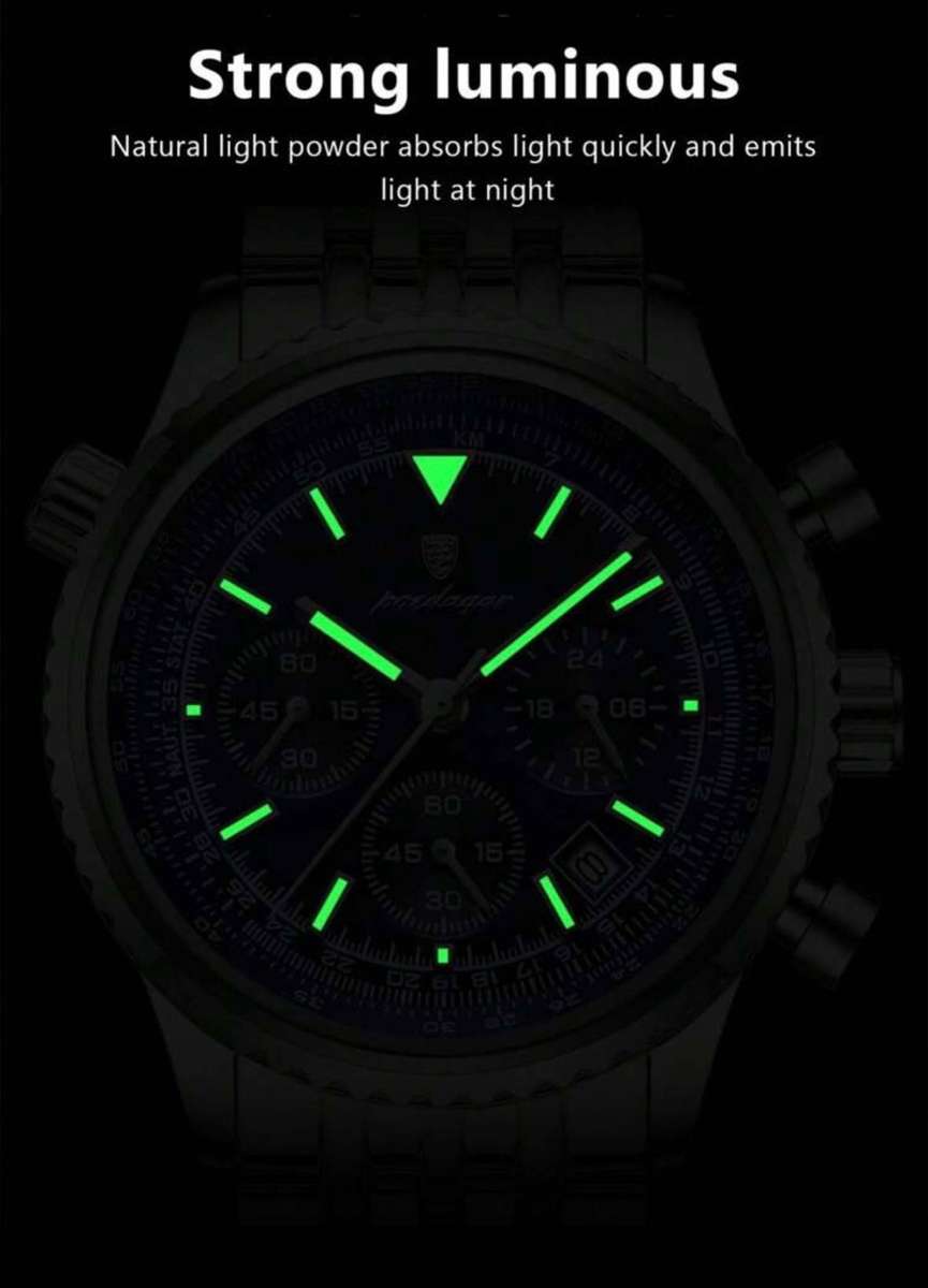 Poedagar 960 Fashion Mens Quartz Watch