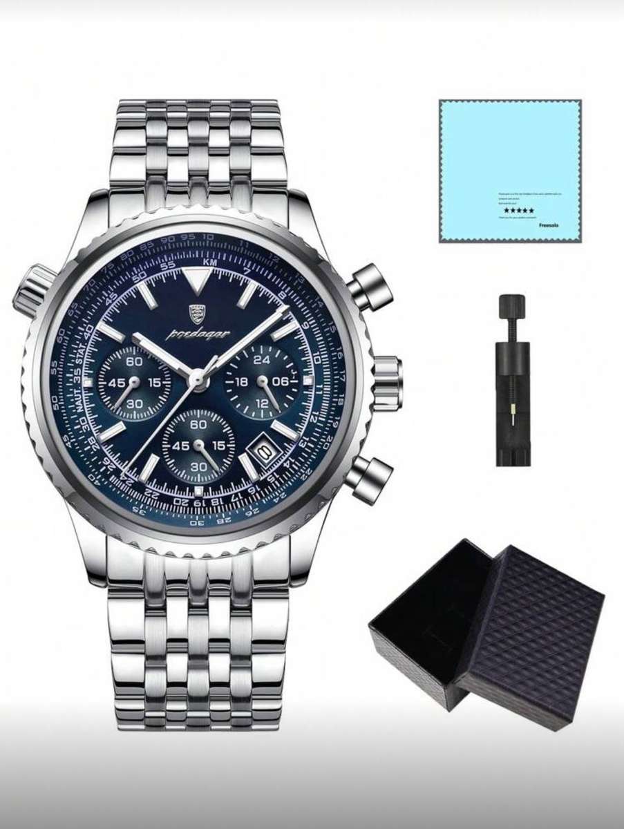 Poedagar 960 Fashion Mens Quartz Watch