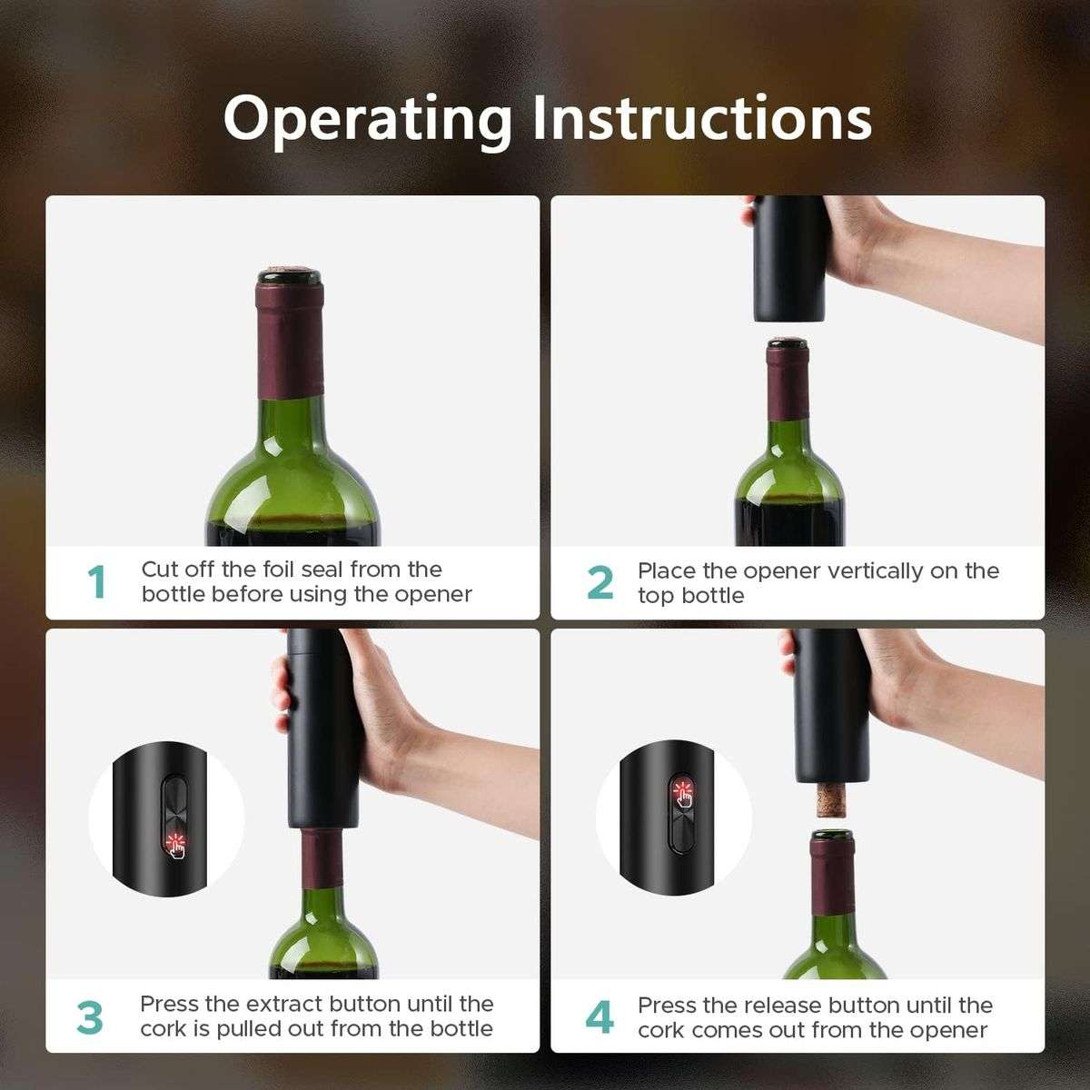 Electric Wine Bottle Opener