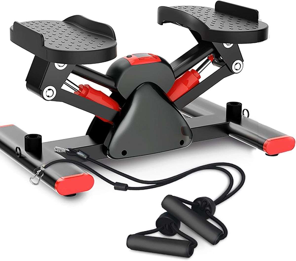 Stair Steppers for Exercise Mini Stepper Exercise Machine With Ropes