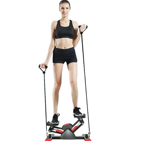 Stair Steppers for Exercise Mini Stepper Exercise Machine With Ropes