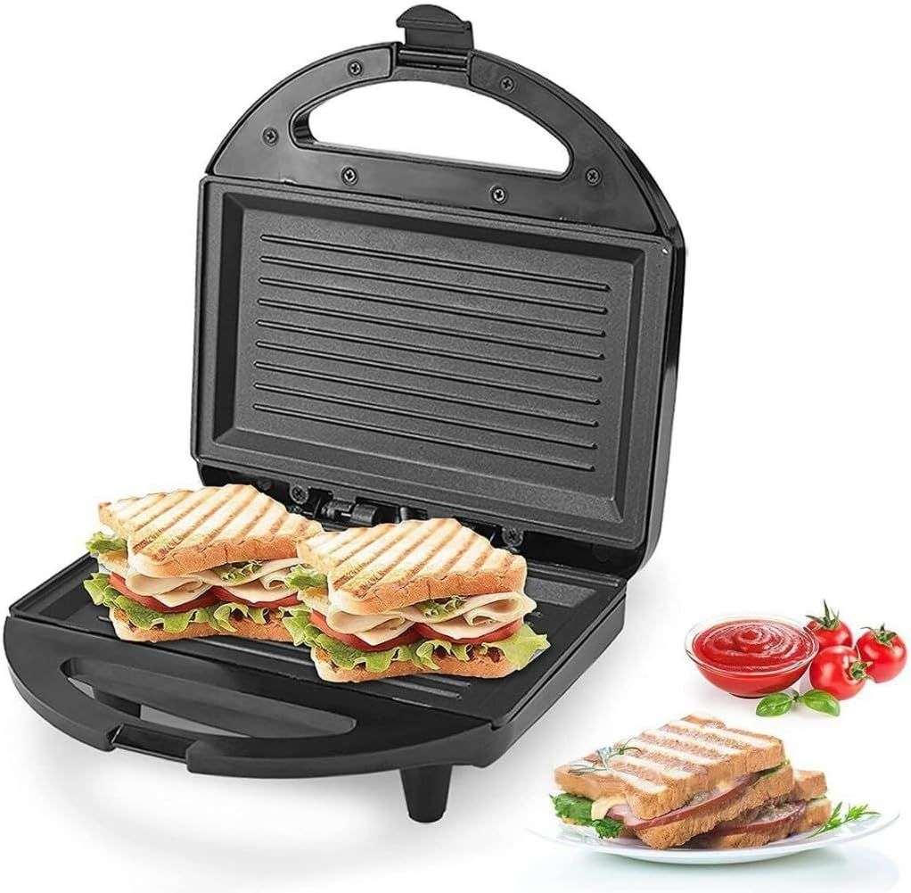 RAF Black 2-Slice Sandwich Maker
