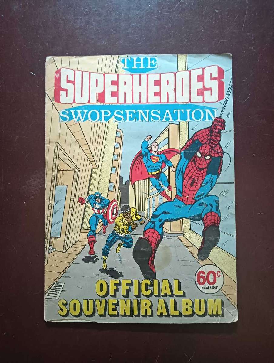 Extremely rare DC MARVEL SUPER HEROES SWOP SENSATION
