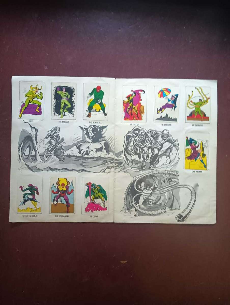 Extremely rare DC MARVEL SUPER HEROES SWOP SENSATION