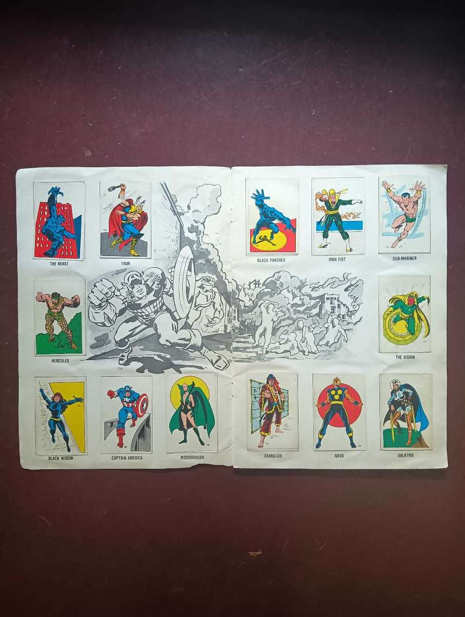 Extremely rare DC MARVEL SUPER HEROES SWOP SENSATION