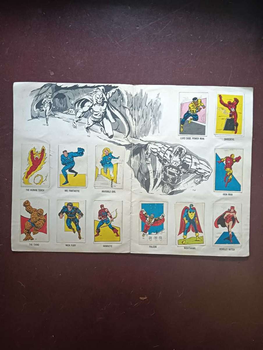 Extremely rare DC MARVEL SUPER HEROES SWOP SENSATION