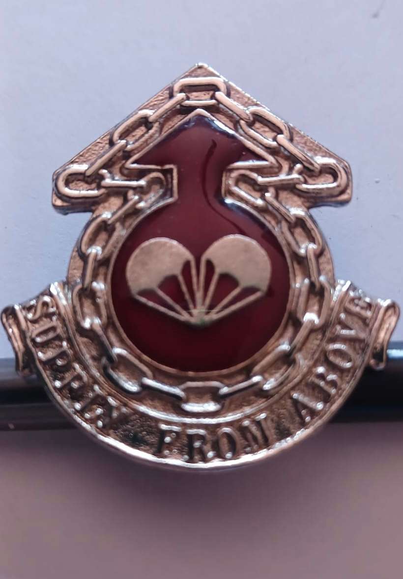 SA Airborne 101 Air Supply Company Beret Badge