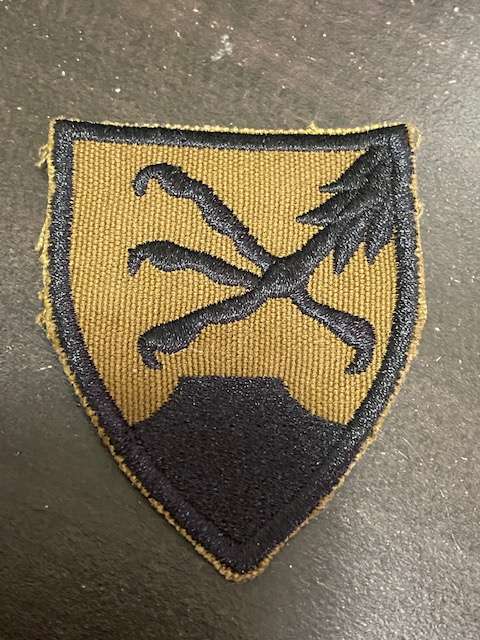 Regiment Louw Wepener Cloth flash for Field Dress.