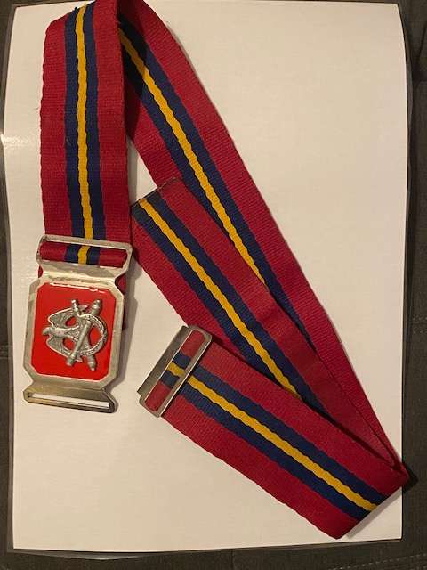 SADF Artillery School Stable Belt.