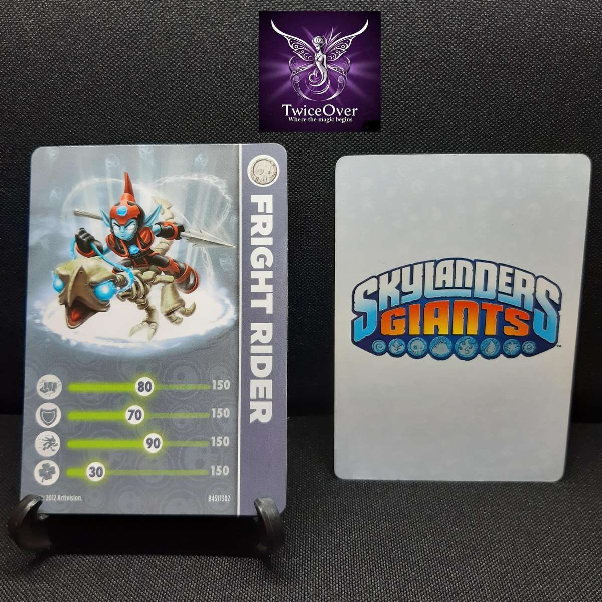 SG - Skylanders Trading Card - Fright Rider - S1
