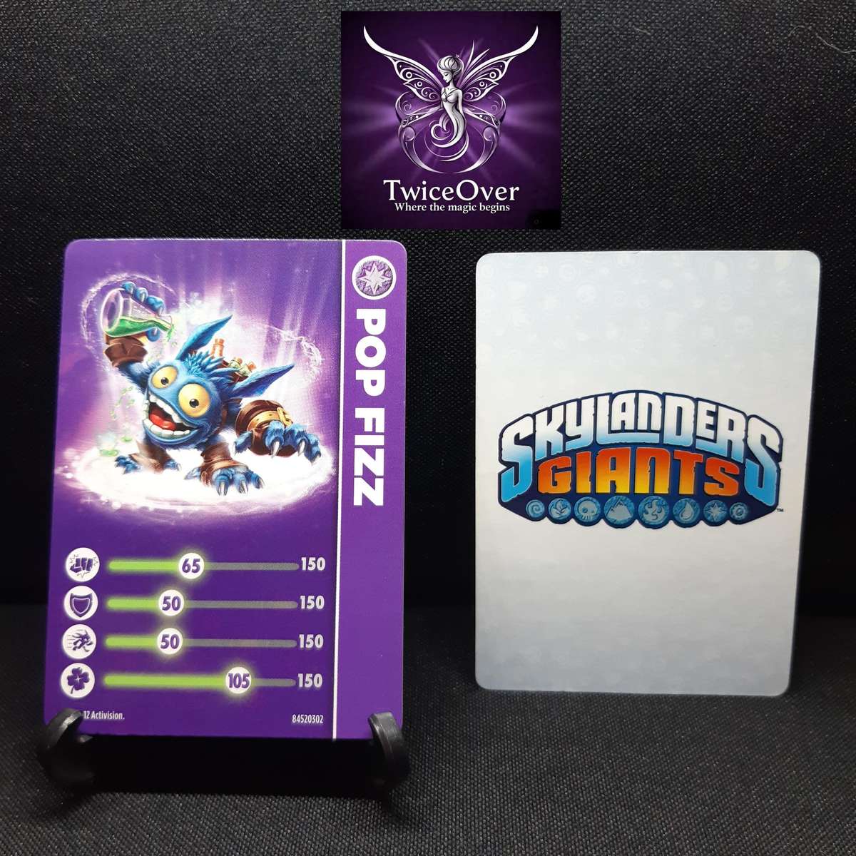 SG - Skylanders Trading Card - Pop Fizz - S1
