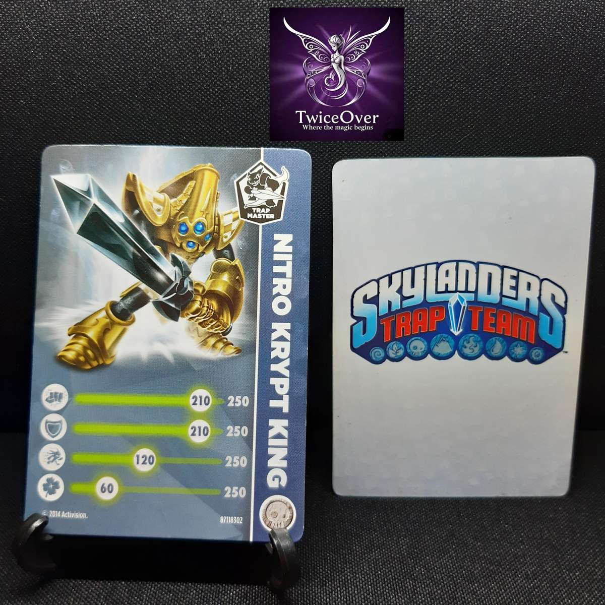 STT - Skylanders Trading Card - Nitro Krypt King