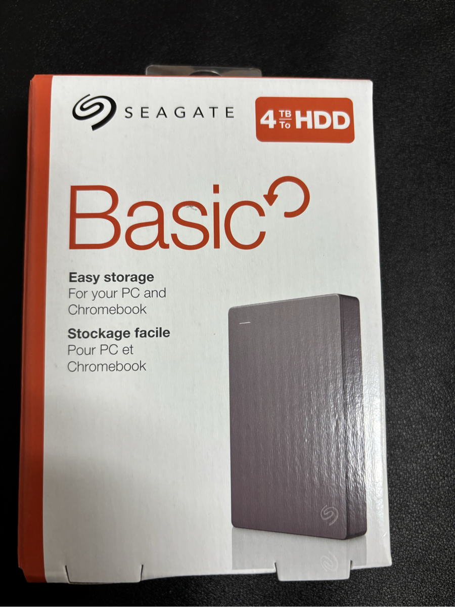 Seagate Basic 4 TB External Hard Dive