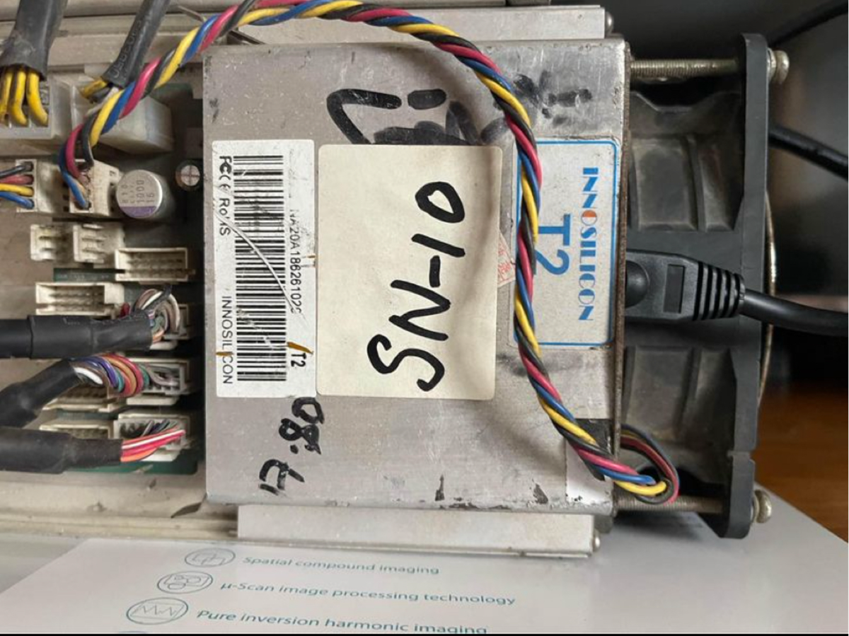 Innosilicon T2 Bitcoin miner