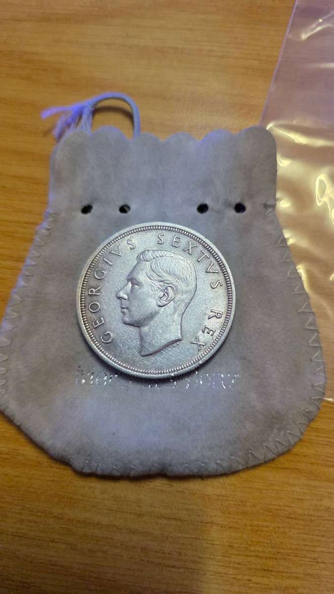 1950 5 SHILLINGS SILVER COIN