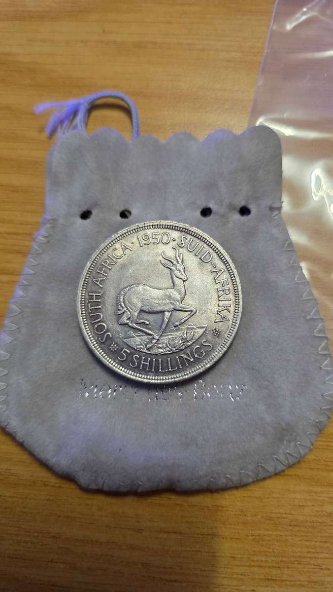 1950 5 SHILLINGS SILVER COIN