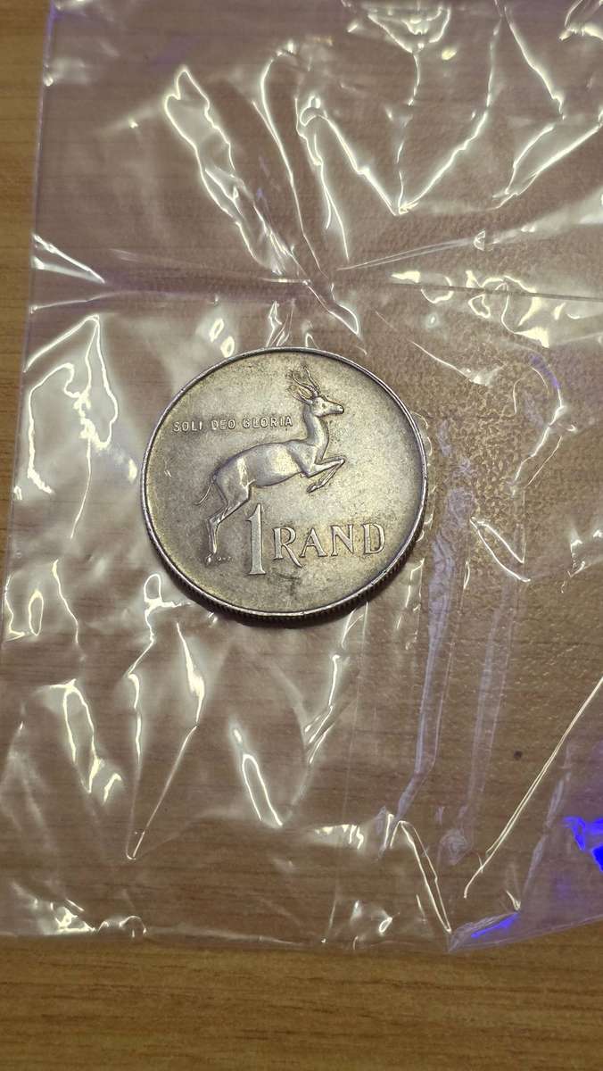 1966 SA SILVER 1 RAND ( AFRIKAANS )