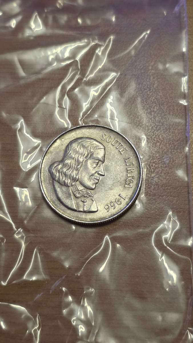 1966 SILVER SA 1 RAND ( ENGLISH )