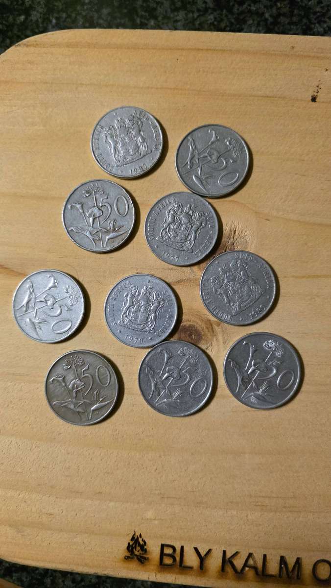 VINTAGE COIN LOT FROM SA AND OTHER COUNTRIES