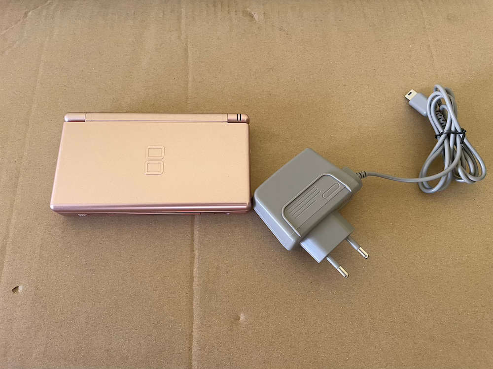Nintendo Ds Lite Rose Gold Console with Charger