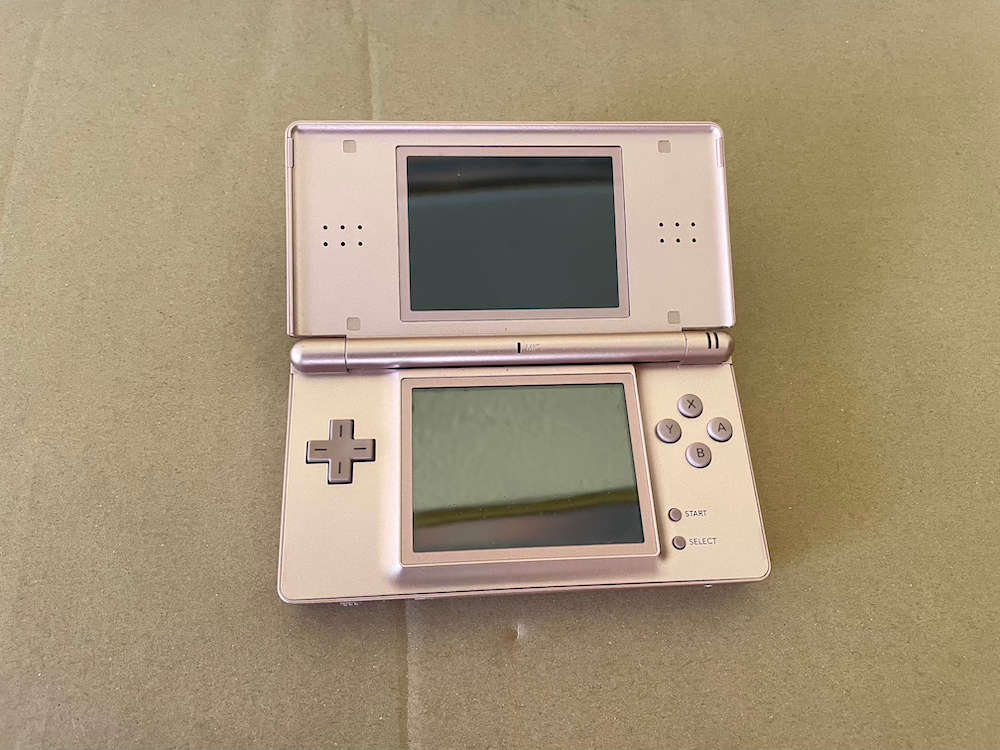 Nintendo Ds Lite Rose Gold Console with Charger