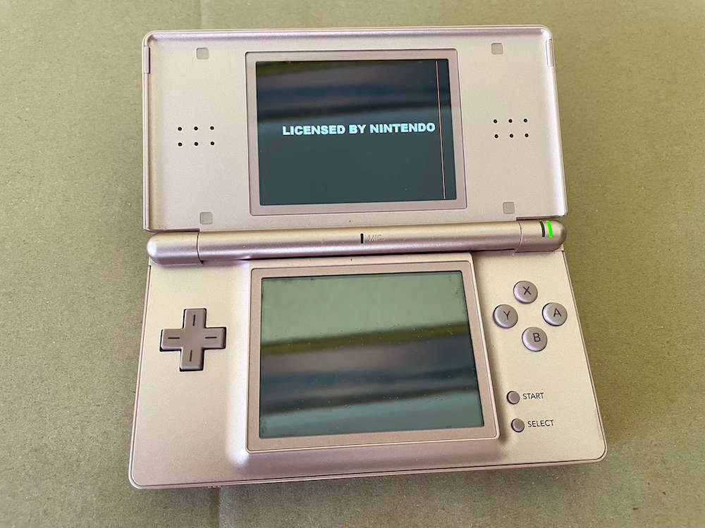 Nintendo Ds Lite Rose Gold Console with Charger