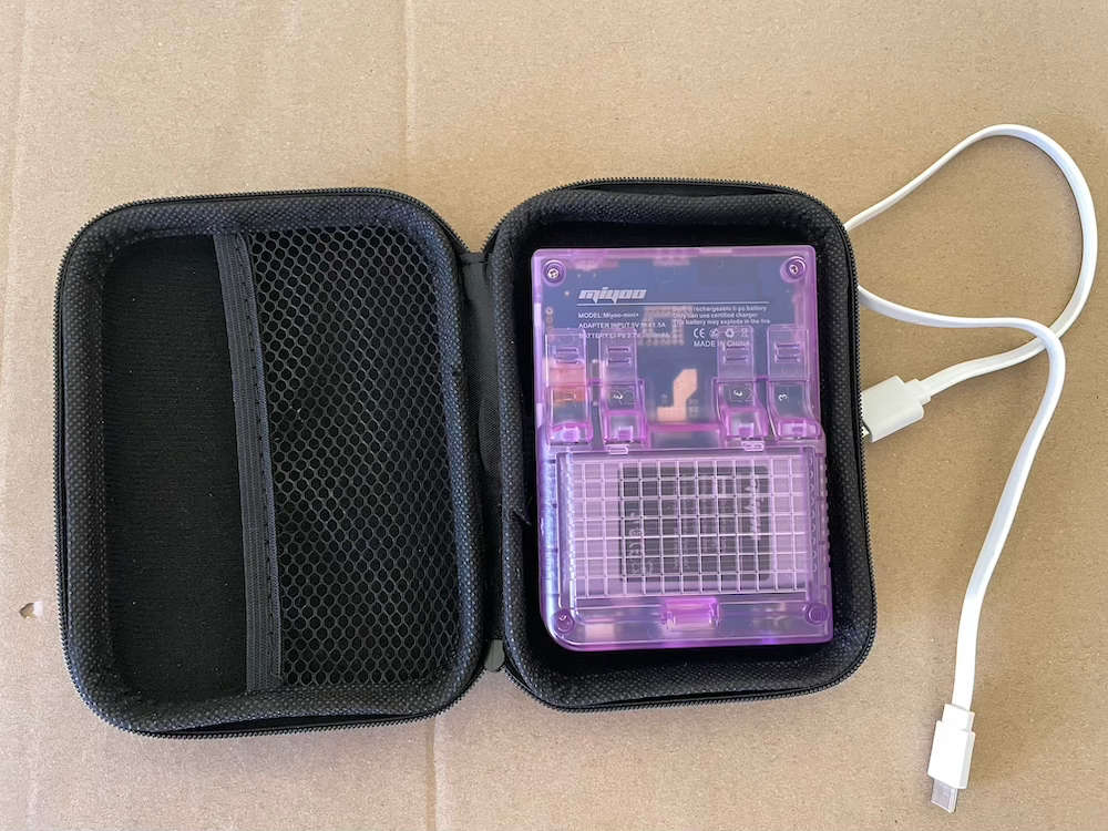 Miyoo Mini Plus with 128GB SD Card and Travel Case