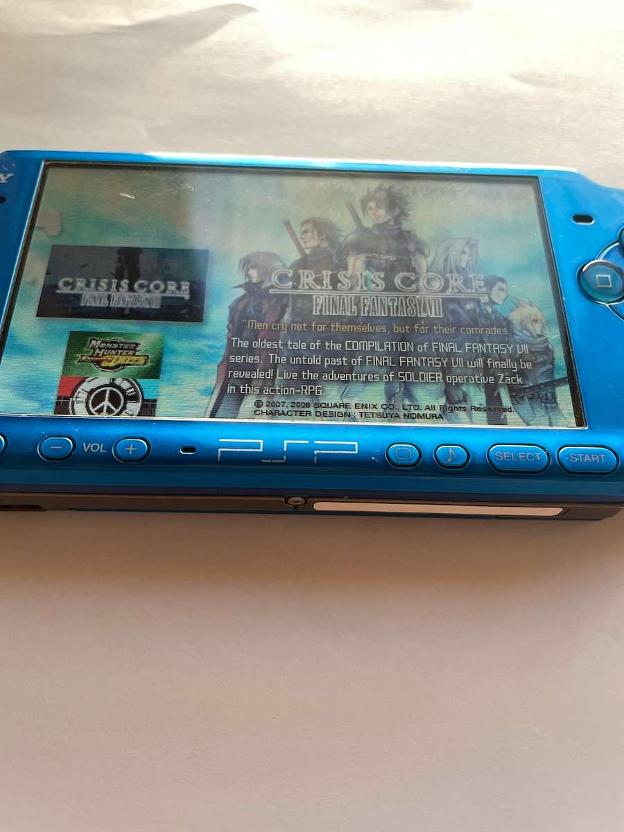 Sony PSP 3000 Blue with CFW and 64GB SD Card