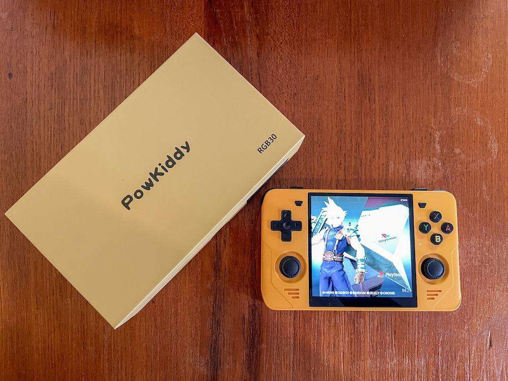 PowKiddy RGB30 Retro Gaming Console - Pre Owned in box