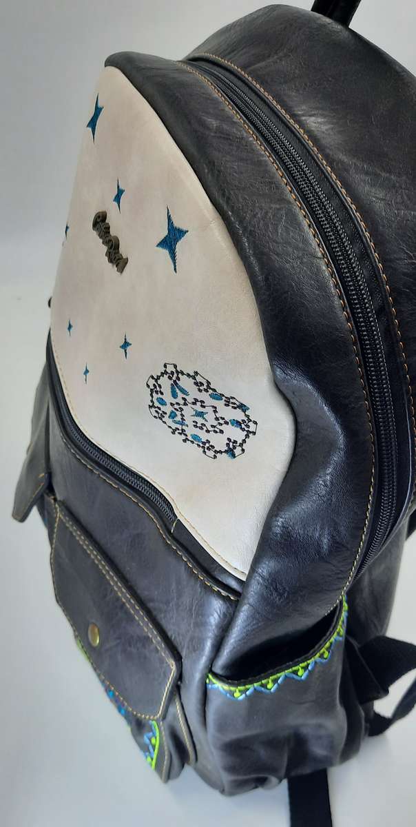 ##COTTON ROAD BACKPACK## SUPER NICE### IN BLACK/CREAM