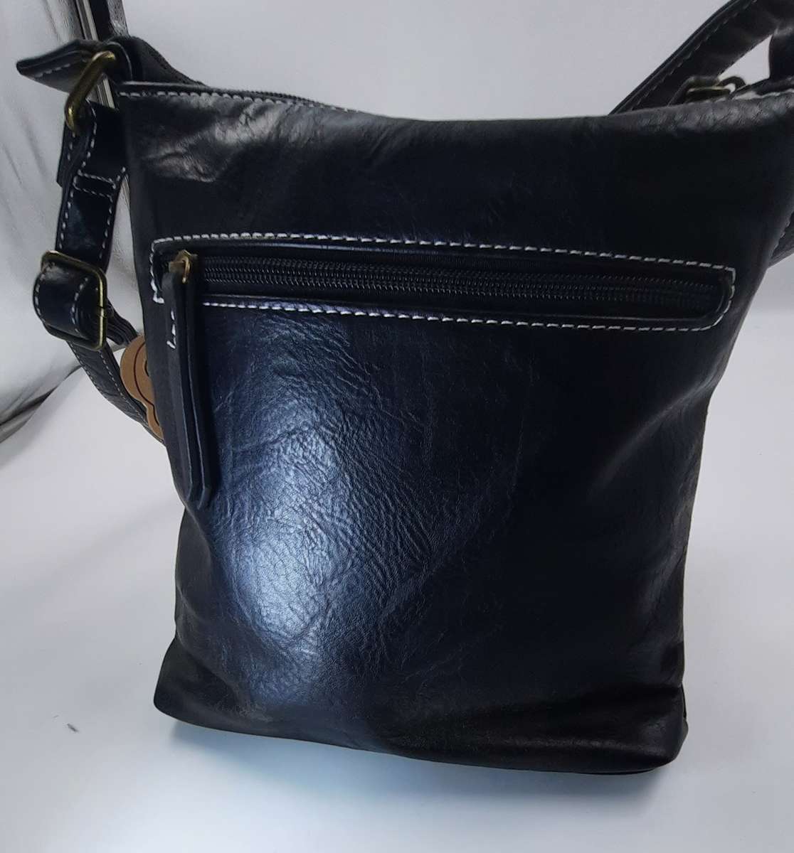 ##SUPER STYLISH## COTTON ROAD SLING/SHOULDER BAG IN BLACK!! ##VERY NICE##