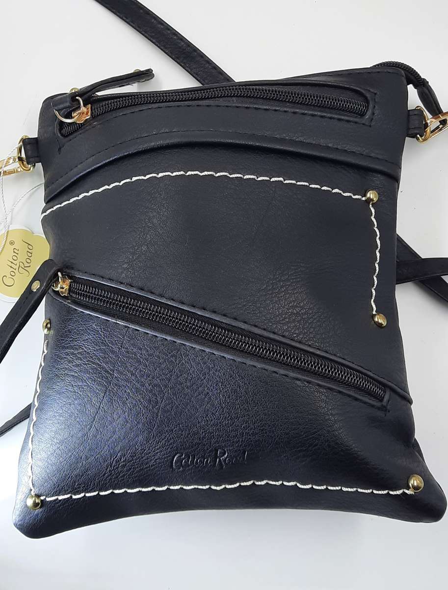 COTTON ROAD SLING BAG IN BLACK