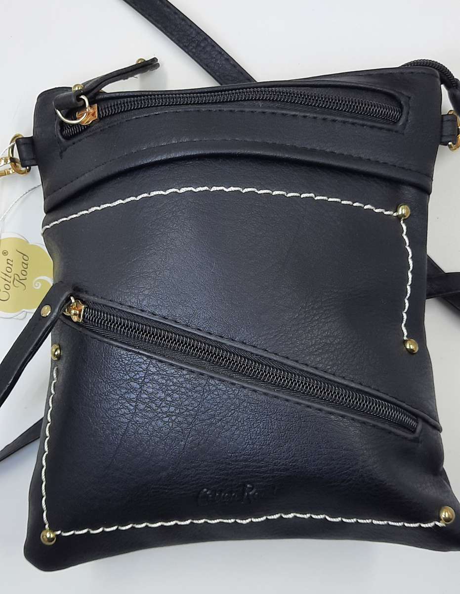 COTTON ROAD SLING BAG IN BLACK