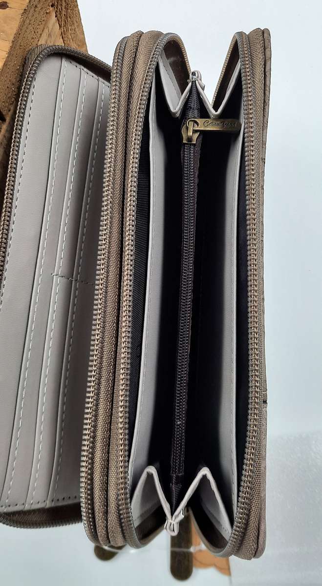 COTTON ROAD PURSE! BEIGE OR LIGHT BROWN!!